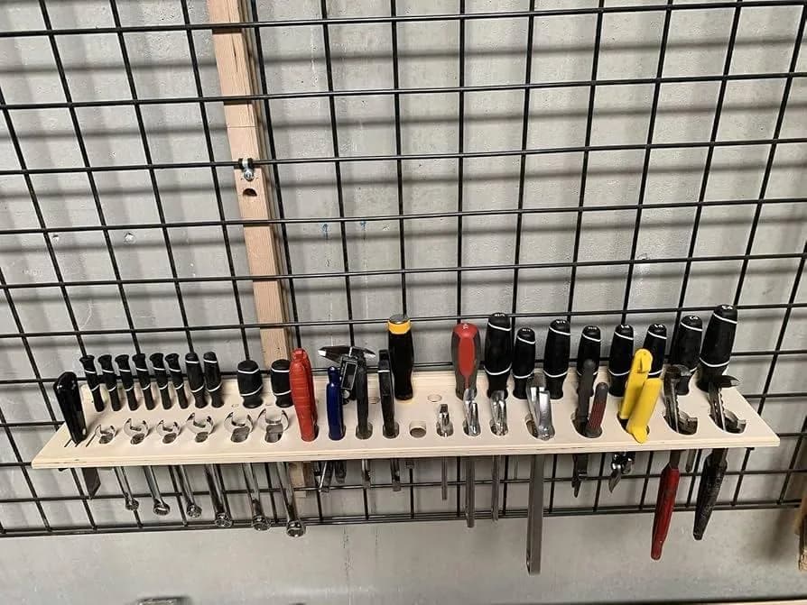 A selection of hardware hand tools
